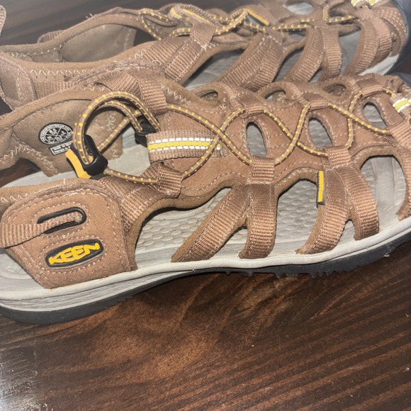 Keen Women's Whisper - Coffee Liqueur / KEEN Sz 8.5 Hiking Water Shoes Sandals - Picture 4 of 11